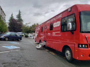 Red Medical Teams International Mobile Dental Clinic Van