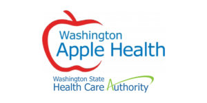 Apple Health & Washington State Health Care Authority logos